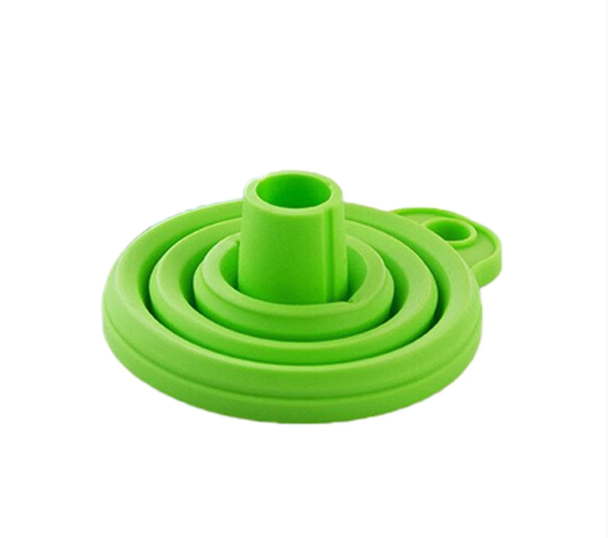 Collapsible Silicone Kitchen Funnel | Heat-Resistant | For Oils, Sauces & Juices